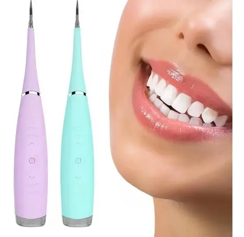Raspador Dental Ultrasónico Limpiador De Dientes Quita Sarro Verde 3