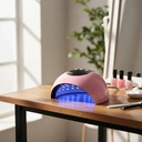 Lámpara De Uñas Acrílicas 36w 12 Led Modelo Z2 Usb Rosado 2