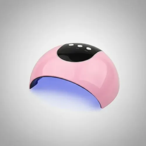 Lámpara De Uñas Acrílicas 36w 12 Led Modelo Z2 Usb Rosado 7
