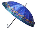 Paraguas Plegable 16 Varillas 79cm Colores Automático 6