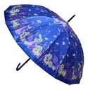Paraguas Plegable 16 Varillas 79cm Colores Automático 9