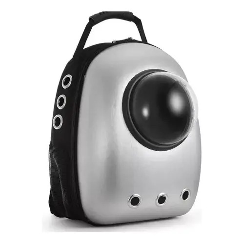 Mochila Capsula Mascotas Perros, Gatos Rosada 10