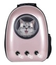 Mochila Capsula Mascotas Perros, Gatos Rosada 11