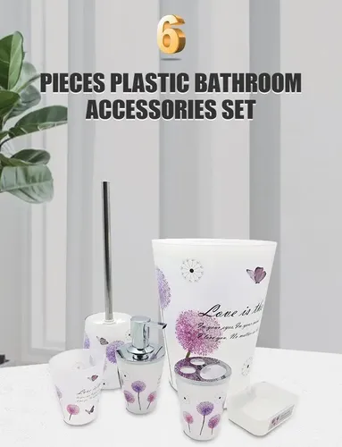 Set Baño Diseño 6 Piezas Bathlux 8