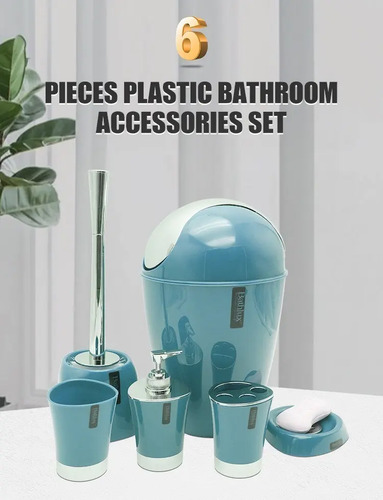 Set Baño Diseño 6 Piezas Bathlux 30