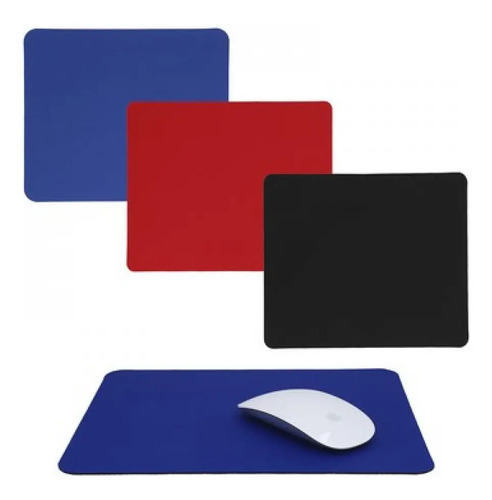 Pack 10 Pad Mouse 20x25 Cm Azul 6