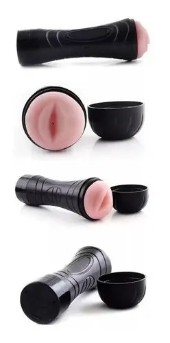Vagina Masturbador Para Hombre Cyber Skin Vagina Negro 3
