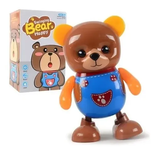 [MLC927497003] Muñeco Oso Bailarin Juguete Luces Sonido Movimiento