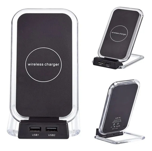 [MLC485888022] Cargador Inalámbrico Base Escritorio Telefono Celular