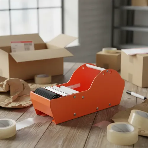 [MLC908367084] Dispensador De Embalaje De Cinta De Papel Kraft Ekipofertas