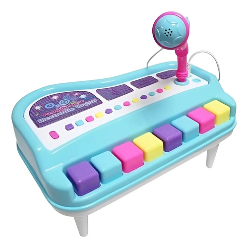 [MLC1040788840] Organo Piano Teclado Electronico Juguete Microfono Musica