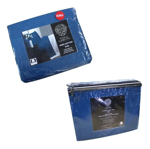 [MLC976939218] Juego De Sabanas King Vince Camuto 4 Piezas