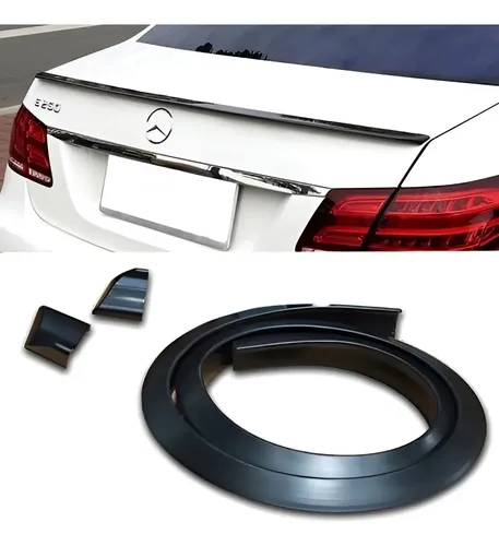 [MLC1049562403] Aleron Lip Maleta Maletero Negro Universal Auto Ekipofertas Negro