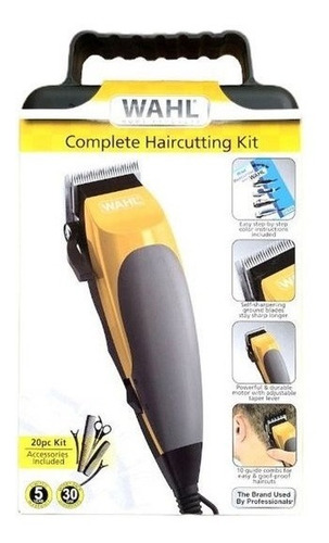 [MLC1154717824] Maquina De Afeitar Wahl Homecut Original Amarilla Plateada Amarillo 4296