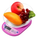 Balanza Pesa Digital Cocina 5 Kg Con Bowl Blanco 5 Kg