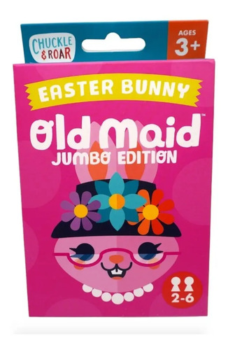 [MLC1299587252] Juego De Cartas Old Maid Easter Bunny Conejo De Pascuas