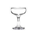 Set 6 Copa Vidrio Champane Helado Blanco