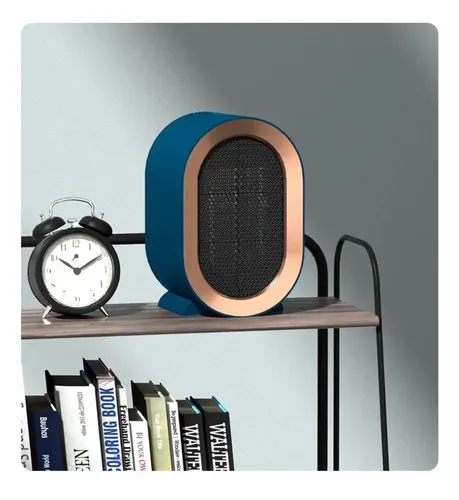 Calefactor Eléctrico Cerámica Estufa Portatil Verde Oscuro