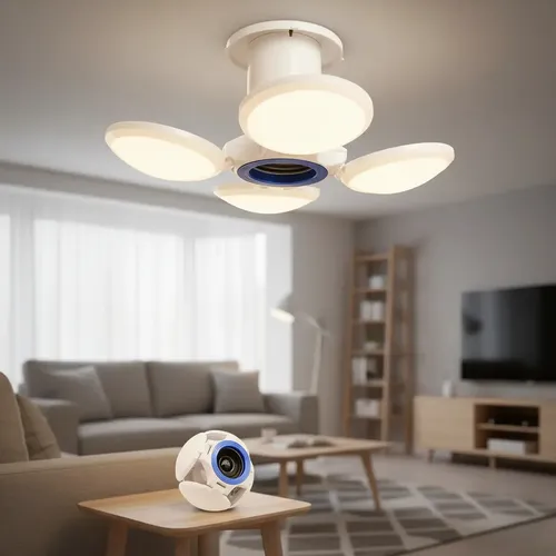 [MLC469188912] Ampolleta Ufo  Parlante Bluetooth E27 Plegable Music Blanco Frío