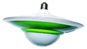 Ampolleta Led Ufo Colores 24w E27 Decoración Plafon Verde