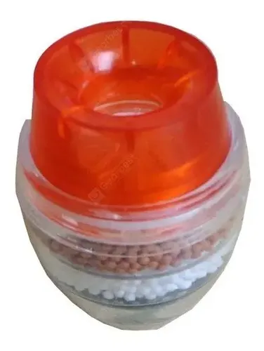 [MLC1393578519] Purificador De Agua Grifo Purific Carbón Activado 3 Etapas Rojo