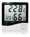 Higrometro Termometro Reloj Alarma Indoor