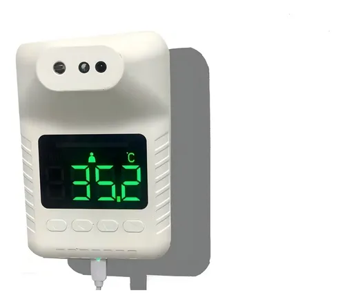 Termómetro Infrarrojo Digital Hi8us Sin Contacto Pared Voz Español