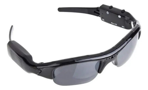 Lentes Espia Graba Videos Fotos Solar Negro