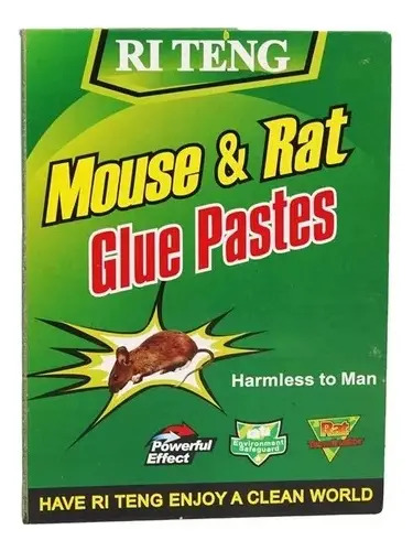 [MLC2192011950] Pack 10 Laminas Trampa Ratones Adhesiva Ratón