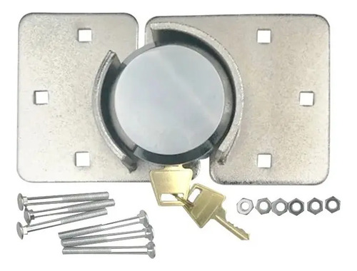 [MLC1487947571] Chapa Cerradura Candado Seguridad Furgones Camioneta Redondo