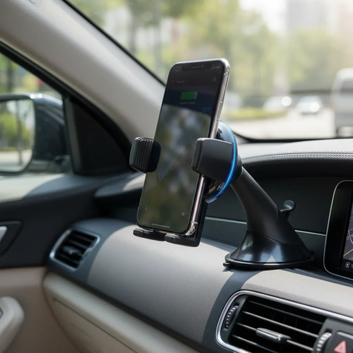 [MLC1537700381] Cargador Inalambrico Automóvil  Para Telefono Celular