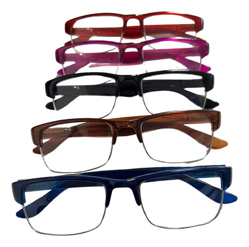 [MLC2674694126] Marco Lentes Opticos Unisex Pack 20 Und Economicos Descanso Multicolor