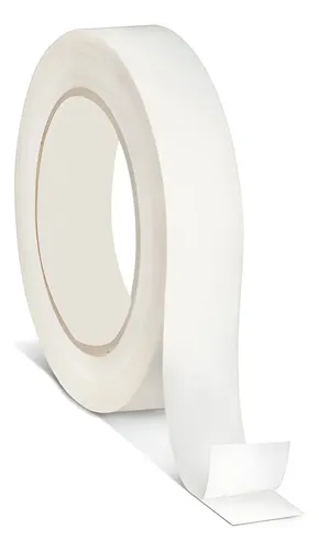 Cinta Adhesiva Doble Faz Blanco Foam 3mt X 1.8cm Doble Cara Liso