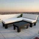 Living Terraza Rustico Negro