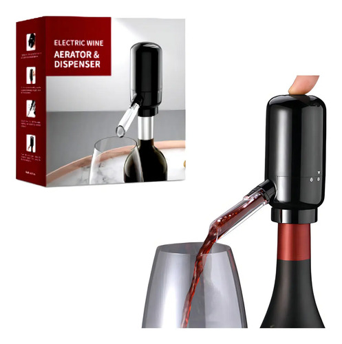 [MLC2814652304] Aireador Eléctrico De Vino Dispensador Automático