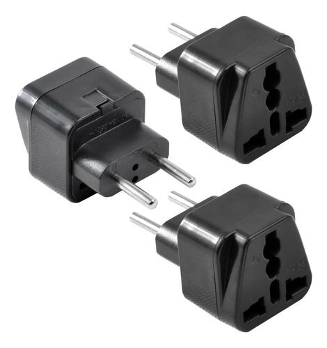 [MLC1571319377] Pack 5 Adaptador Enchufe Universal Universal Adaptador 220v