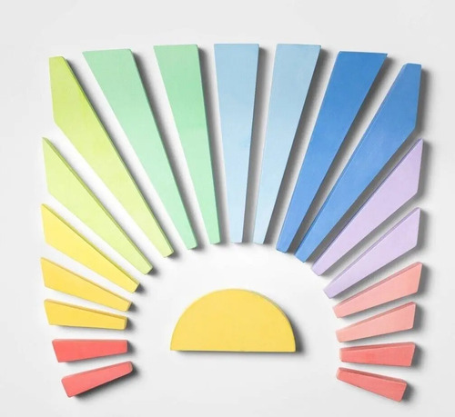 [MLC1594409773] Set 20 Tiza Tizas Grande Jumbo Colores Sidewalk Chalk  Variados