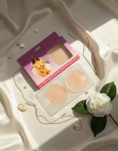 Cubre Pezón De Silicona Rehutilizable Adhesivo Piel Silicona Liso Estándar