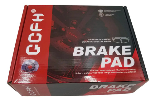 [MLC1617165525] Pastillas Freno Cerámica Delanteras Dodge Ram 1500 2006-2022