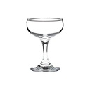 Set 6 Copa Vidrio Champane Helado Blanco