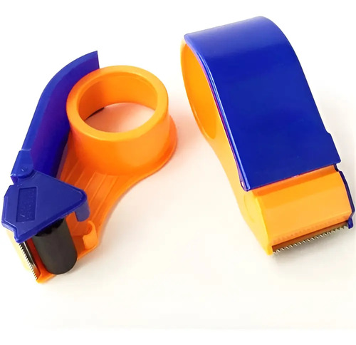 [MLC2937540702] Dispensador De Mano Jbem Tape Dispenser 5 Cm Metal Y Plástico Naranja/blanco/azul