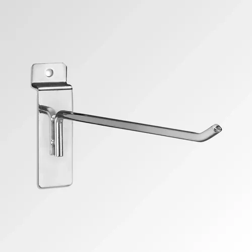 [MLC3902461614] Set 25 Colgador Gancho Trupan Ranurado 30cm Metal