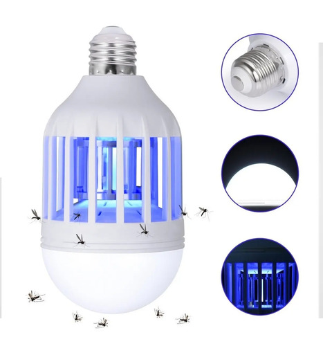 [MLC554409384] Ampolleta Mata Moscas Mosquitos Y Polillas Repelente