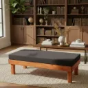 Banqueta Asiento De Madera Terraza Camping Bar Eventos Madera