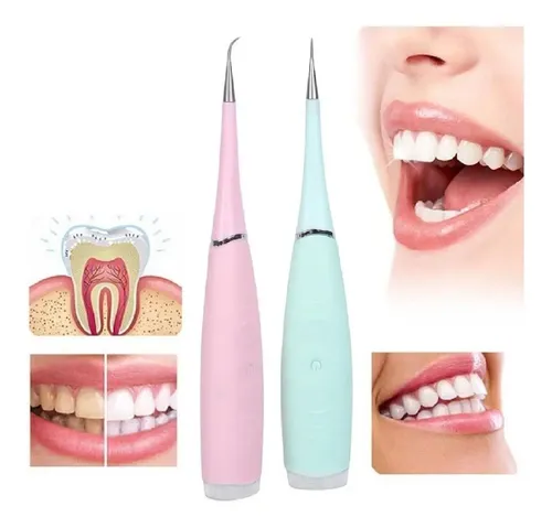Raspador Dental Ultrasónico Limpiador De Dientes Quita Sarro Verde