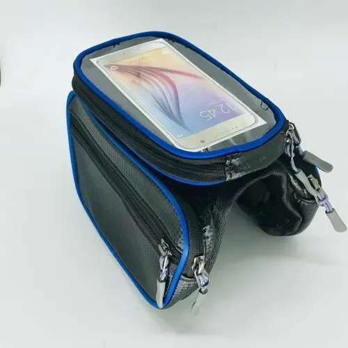 [MLC575098727] Bolso Alforja Porta Celular Impermeable Para Bicicleta Unico