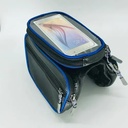Bolso Alforja Porta Celular Impermeable Para Bicicleta Unico