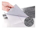 Papel Autoadhesivo Revestir Muebles Muros Muebles Corrugado Plateado